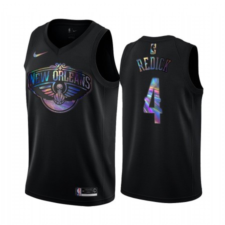 NBA Mænd Trøje New Orleans Pelicans J.J. Redick 4 Iridescent HWC Collection Swingman